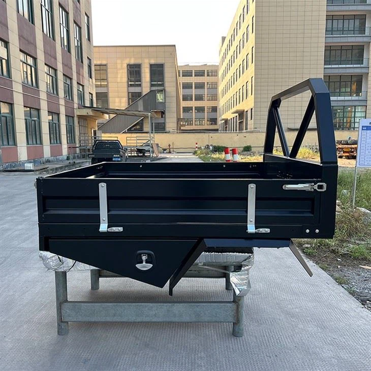 3Heavey Duty Black Aluminium Tray for Hilux Dual Cab.webp