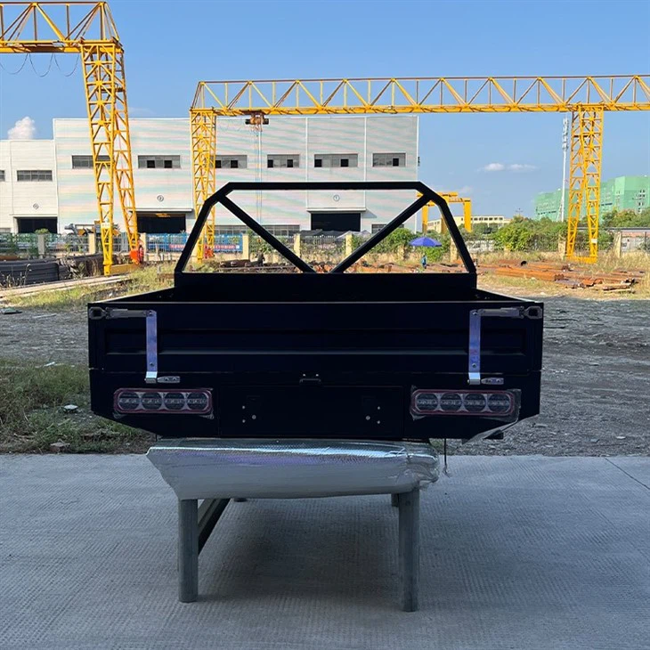 1Heavey Duty Black Aluminium Tray for Hilux Dual Cab.webp