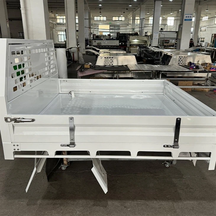 1White Powder Coating Heavey Duty Steel Tray for Dual Cab.webp