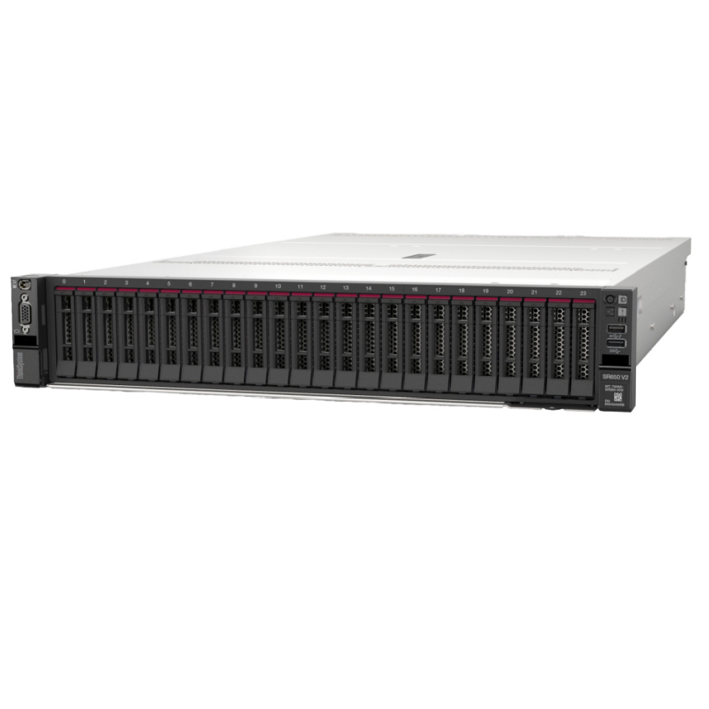 ThinkSystem SR650 V2 Rack Server 2U Rack Server Top-Performing Server for Data Centers Needing Scalability