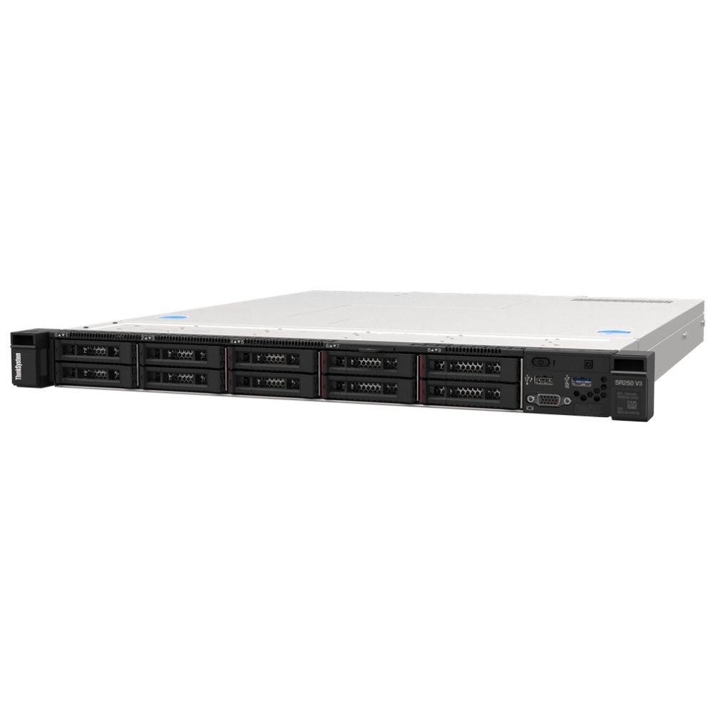 ThinkSystem SR250 V3 1U Rack Server Performance Supporting Growing Businesses