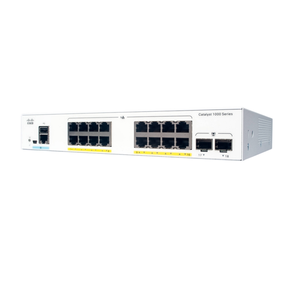 C1000-24P-4G-L Gigabit Ethernet Switch, Enterprise PoE+ Powered, Smart Network Access