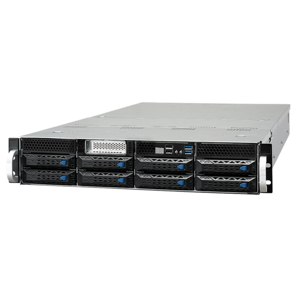 ESC4000 G4 High performance 2U accelerator server with 16 DIMMs and 8 hot-swap HDD bays