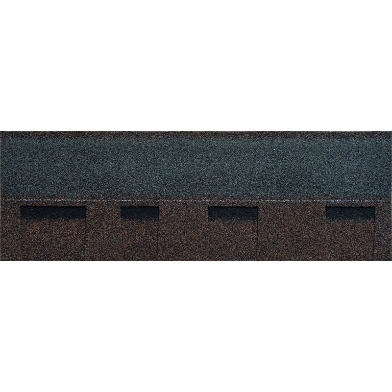 Dark brown - Double-layer asphalt shingles