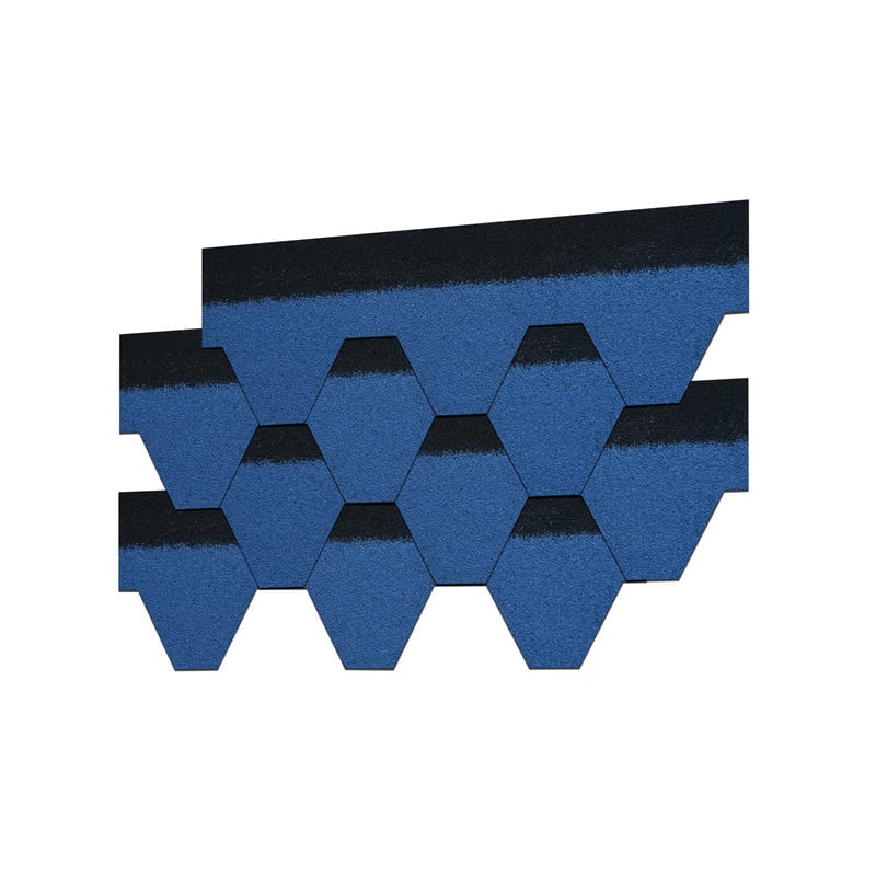 Sapphire blue - Mosaic asphalt shingles