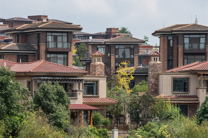 Roof supporting projects for Chinese-style villas