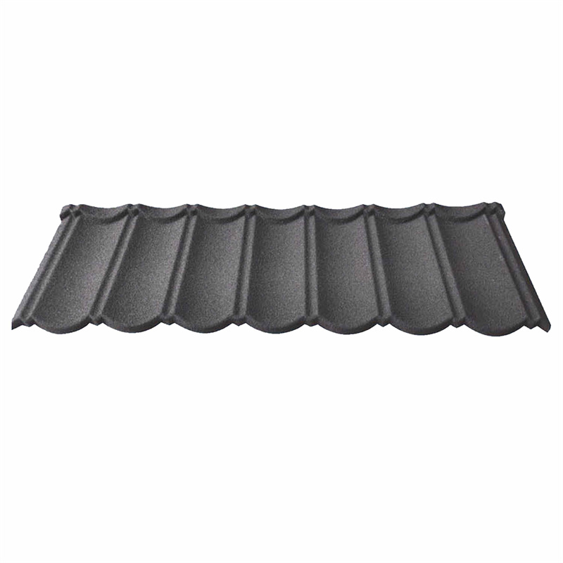 Classic arc-shaped metal tiles