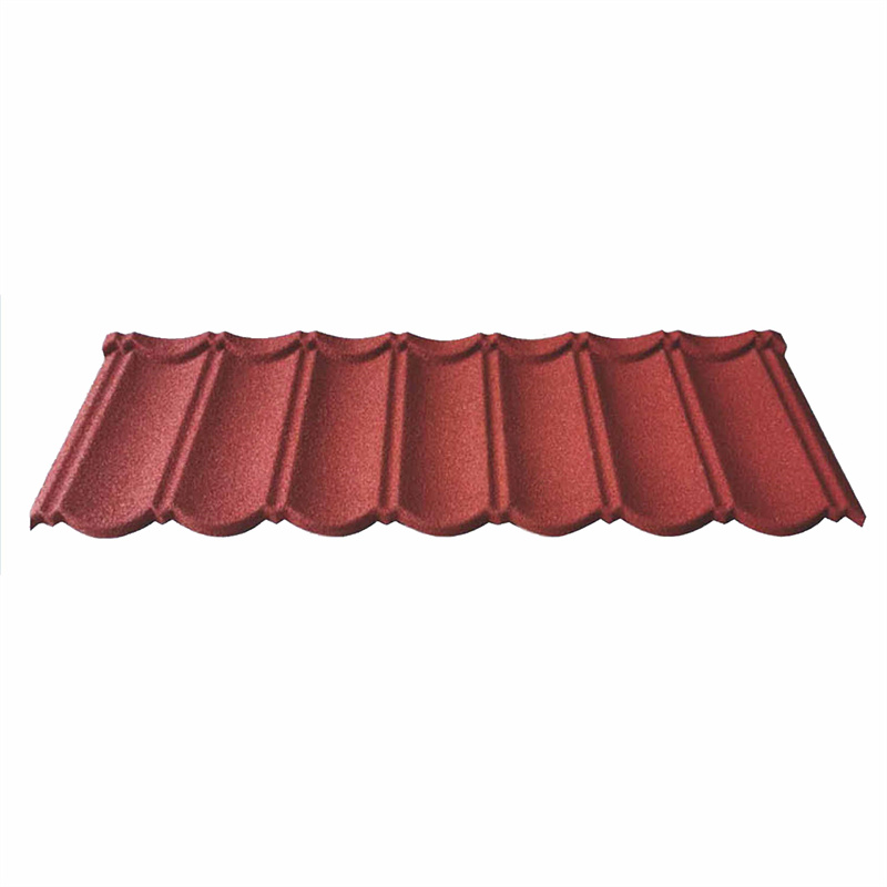 Classic arc-shaped metal tiles