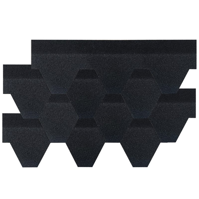 Antique black - Mosaic asphalt shingles