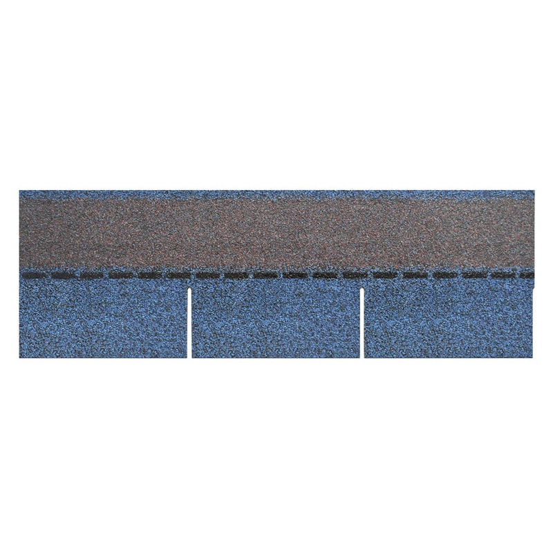 Single-layer asphalt shingle - Ocean blue