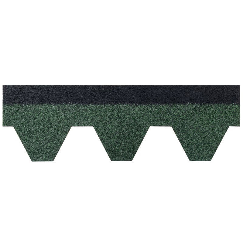 Dark green - Mosaic asphalt shingles