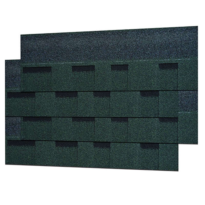 Bluish green - Double-layer asphalt shingles