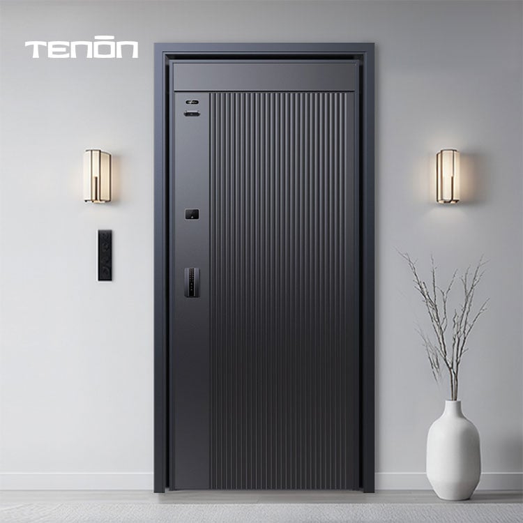 Luxury Aluminum Security Smart Door for Residential Main Entry M8 