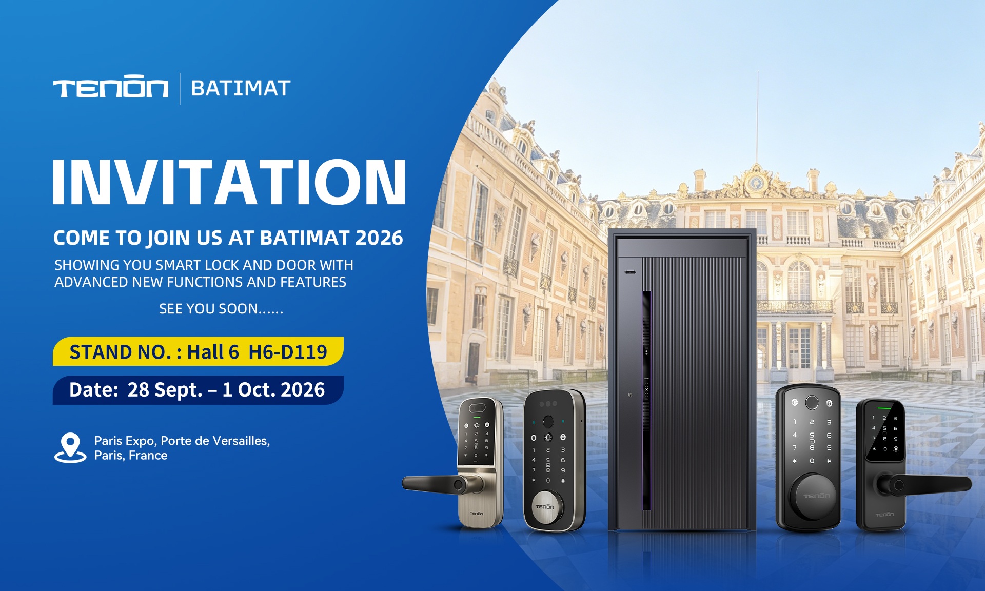 Tenon Invites Global Partners to BATIMAT 2026