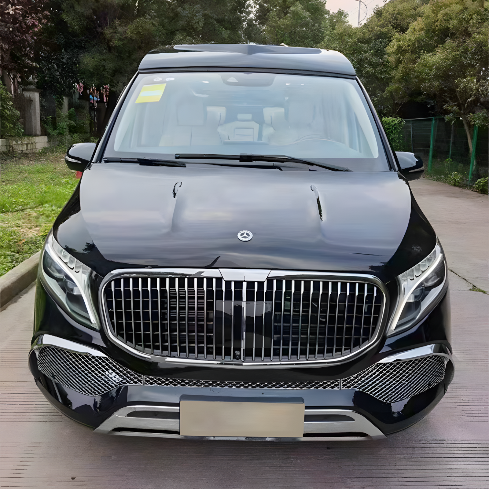 Mercedes V-Class Customization Trends Using Recyclable Interior Panels