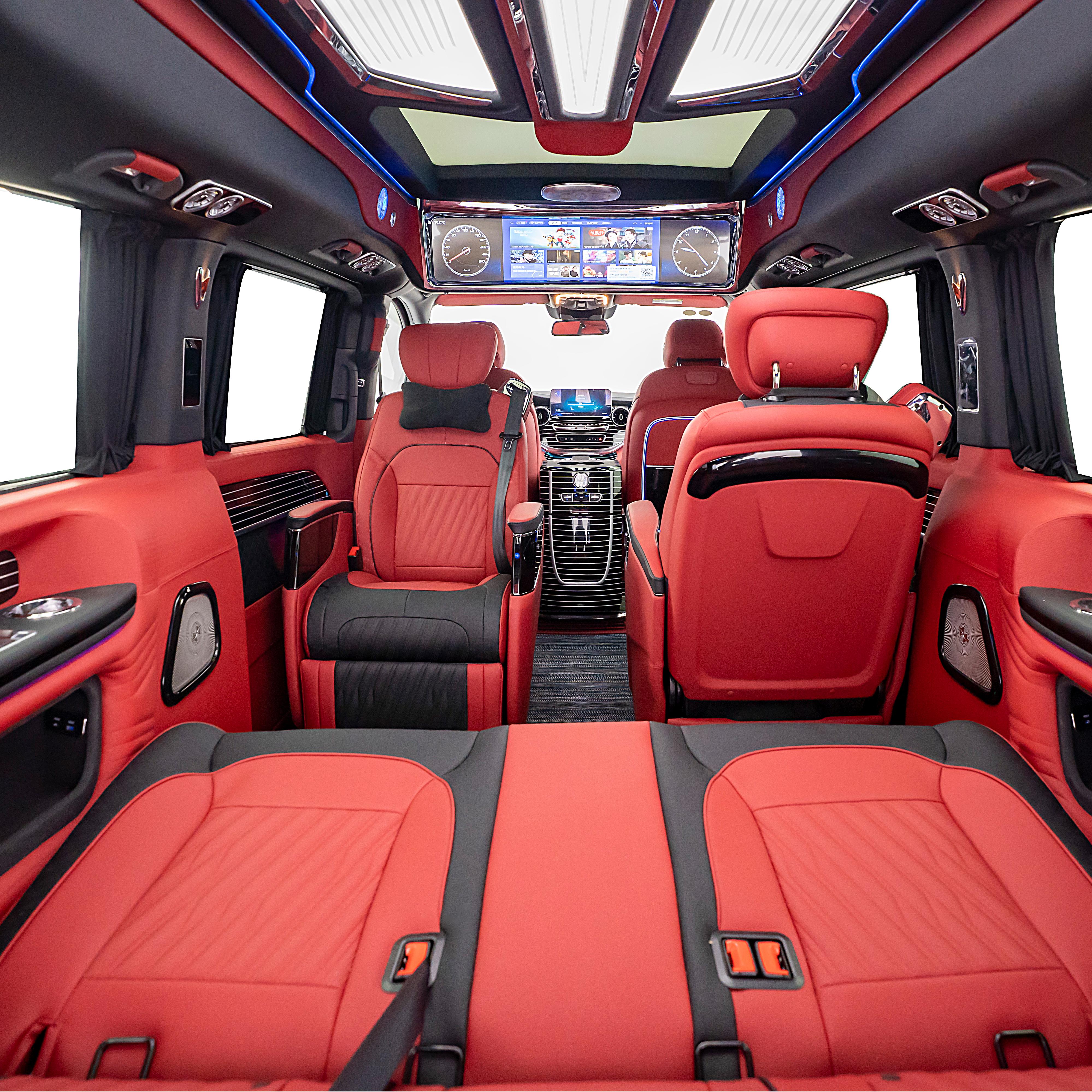 Ice Land SZ450（Volcano Red）2025 Mercedes-Benz V300 d Exclusive 5dr 9G-Tronic [Extra Long/7 St]