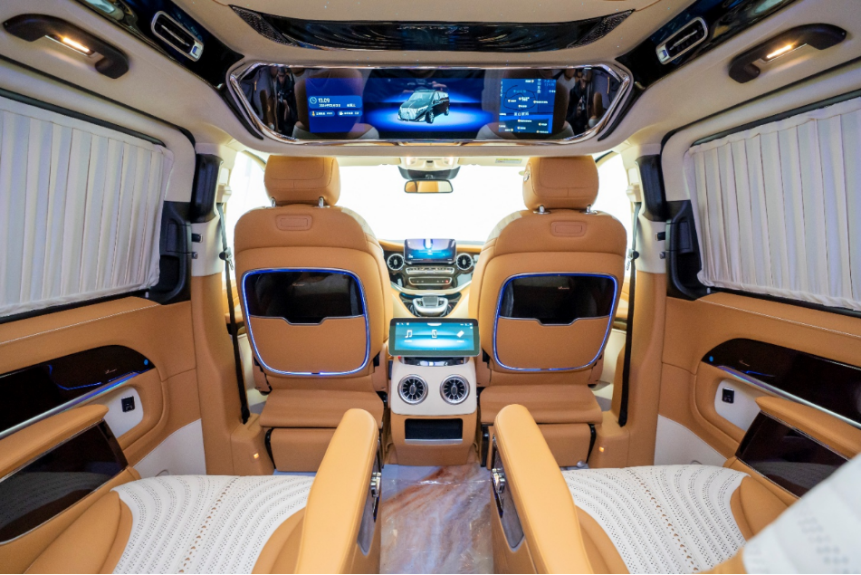 Discover How Multi-Screen Linkage Transforms Your Mercedes-Benz Van into a High-Tech Hub