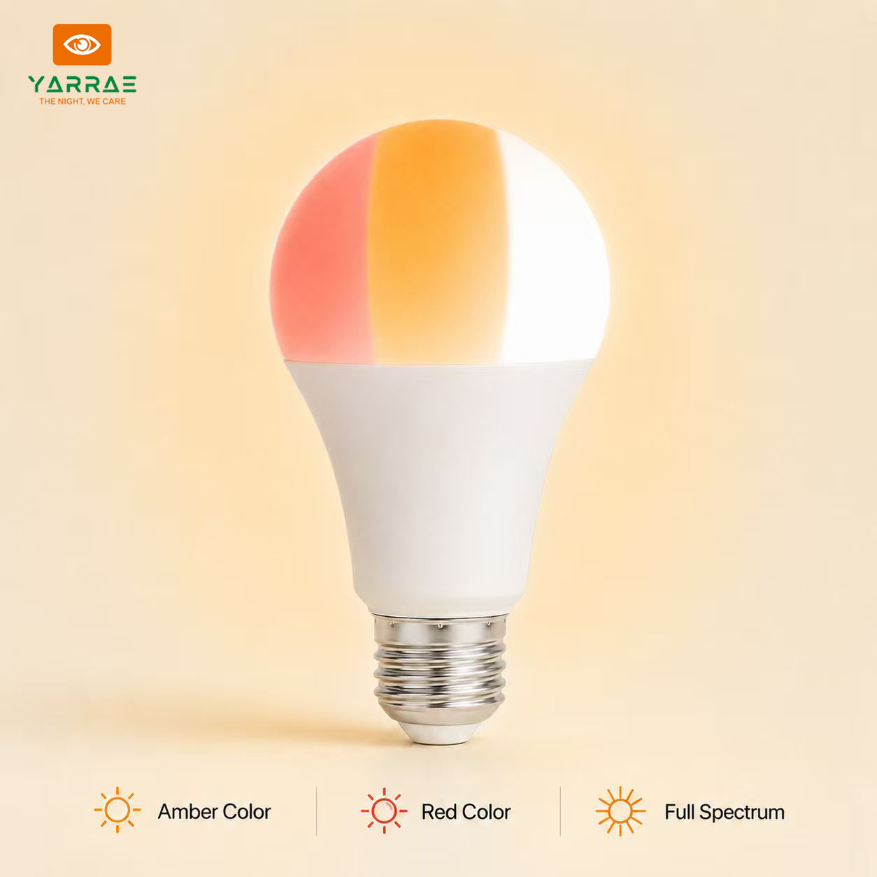 3 Color Change 5/7/9W E14 Bright 1600K/4000K Natural Sunlight Full Spectrum/625~630nm Red Color Bulb for Indoor Bedroom Led Bulb