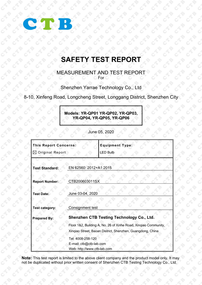 Certificate-LVD