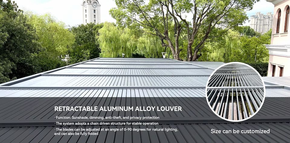 Retractable Aluminium Alloy Shutter