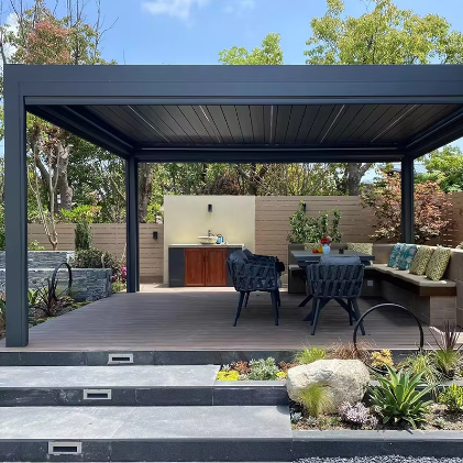Aluminum Roof Pergola: Durable Outdoor Shade