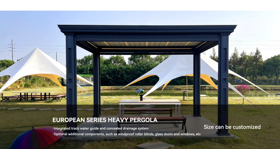 European Series Heavy Pergola