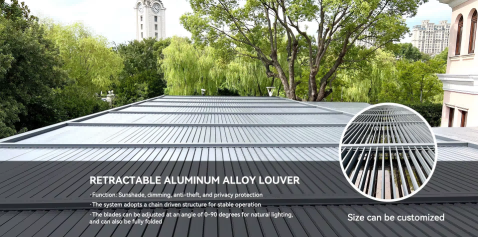Retractable Aluminium Alloy Shutter