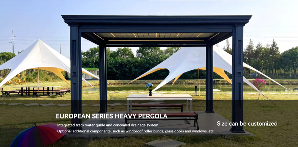 European Series Heavy Pergola