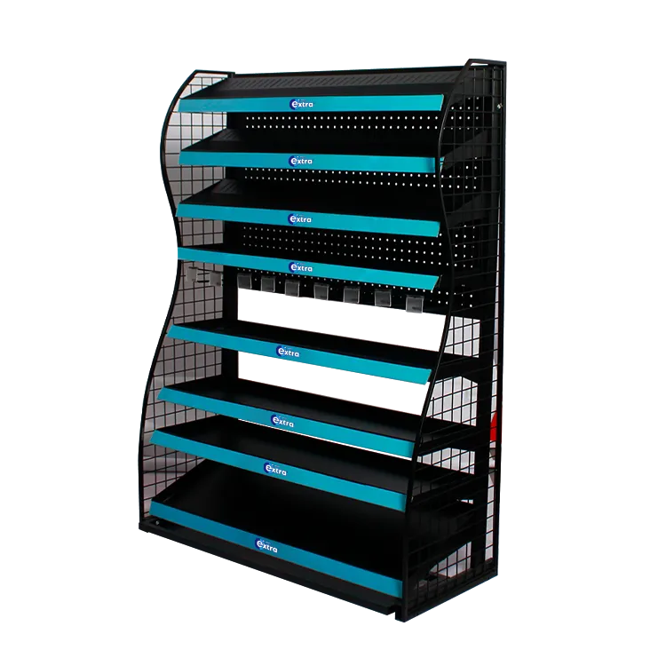 mini adjustable shelf supermarket display rack.webp