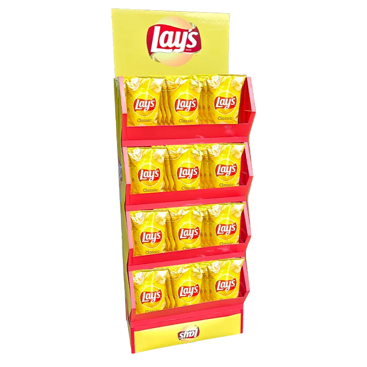 Modular Plastic Stacking Display Rack | Custom POP Display for FMCG