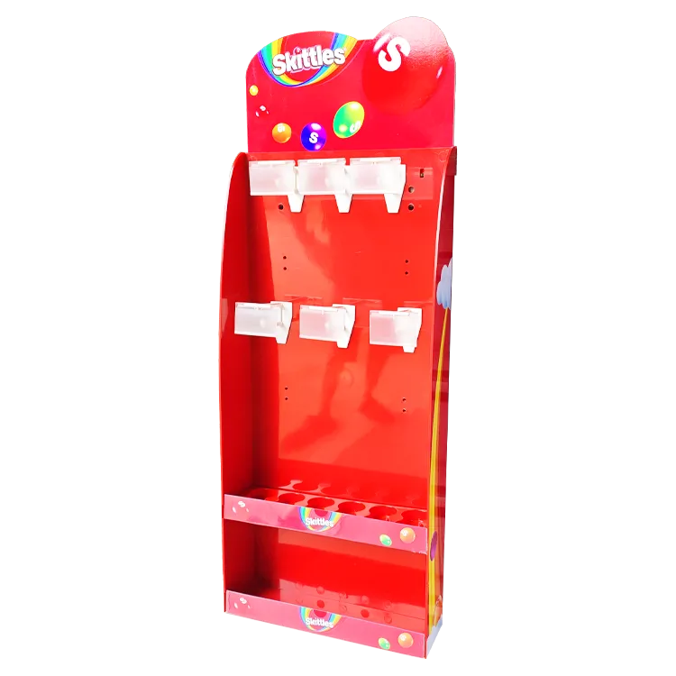 One-Piece Injection Molded Hanging POP Display for Candy & FMCG | Custom Retail Display Manufacturer