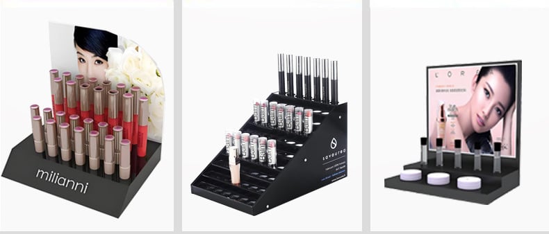 Custom Skincare Acrylic Display Glorifiers | Botanical Ingredient Displays