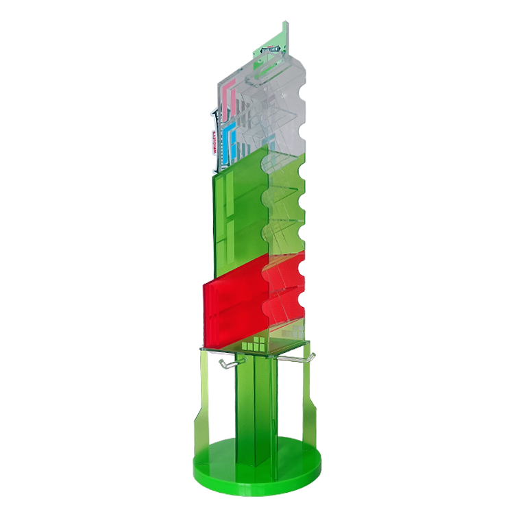 Transparent acrylic modular rack part – candy _ gum display stand component.png