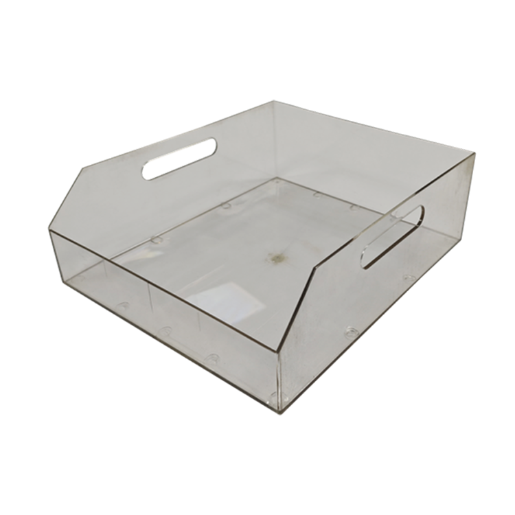 Custom Clear Plastic Countertop Display Bin
