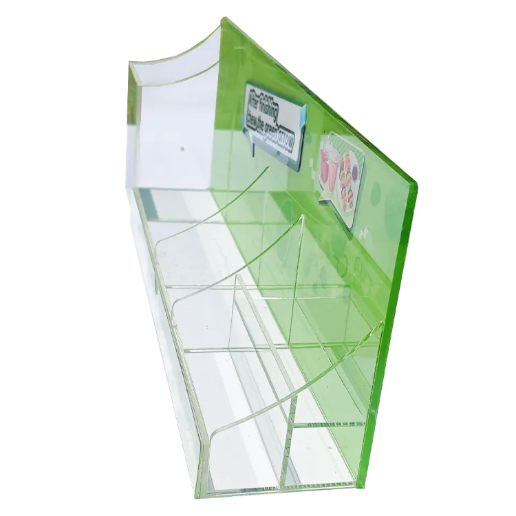 CVS Dining Area Desktop Acrylic Display Stand for Fresh Food | Custom Retail POP Display Manufacturer