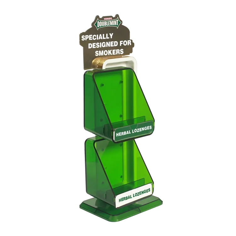 Counter POP display manufactured by custom retail POP display manufacturer.webp