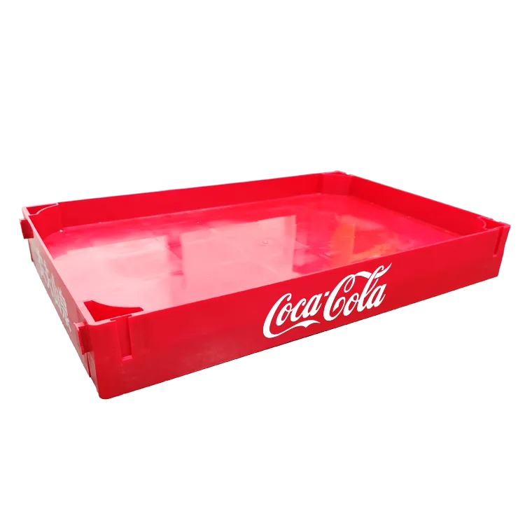 Floor pop display with integrated graphics and durable plastic construction.webp