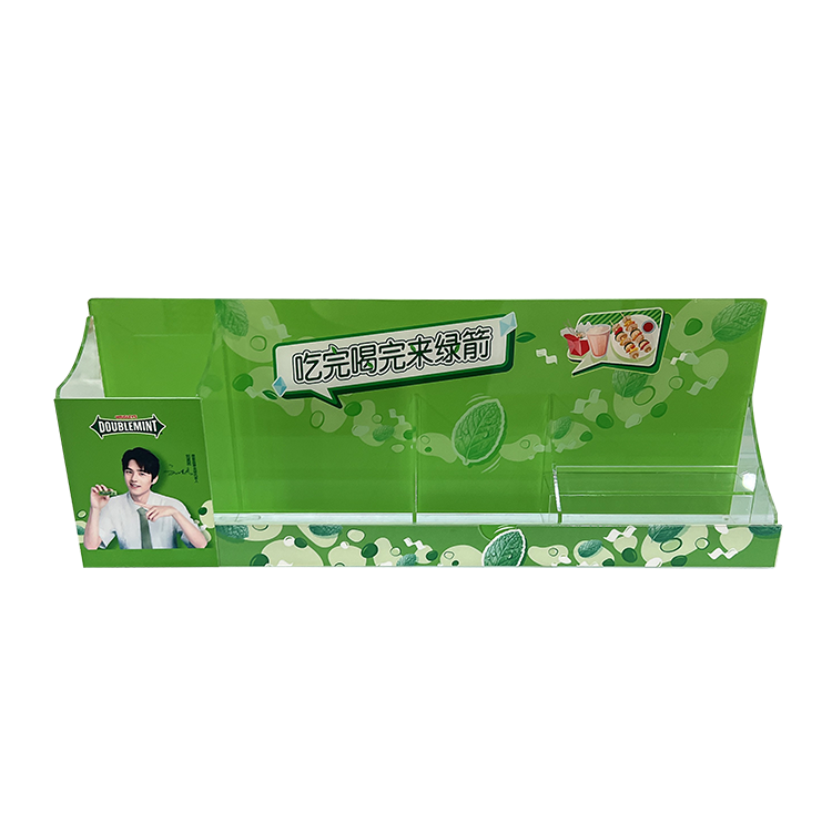 Custom Horizontal Acrylic Counter Organizers | OEM Multi-Slot Trays