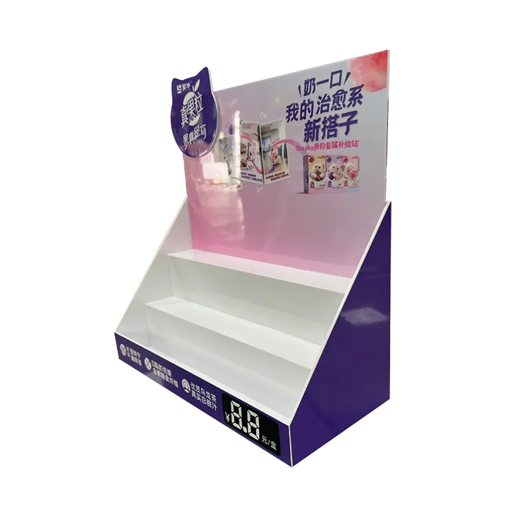 Custom retail POP display manufacturer solution for candy, chocolate, and snacks.webp