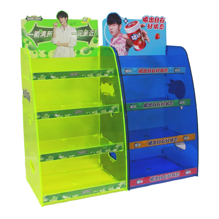 What are the most popular uses for acrylic display racks