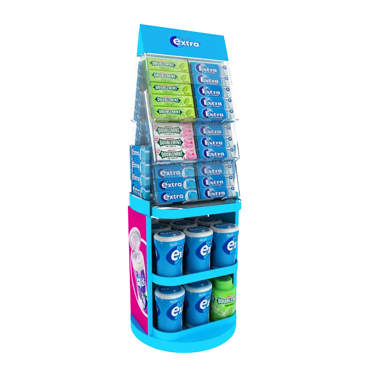 Custom Retail Store Display Stand: Boosting Impulse Purchases of Snack Items
