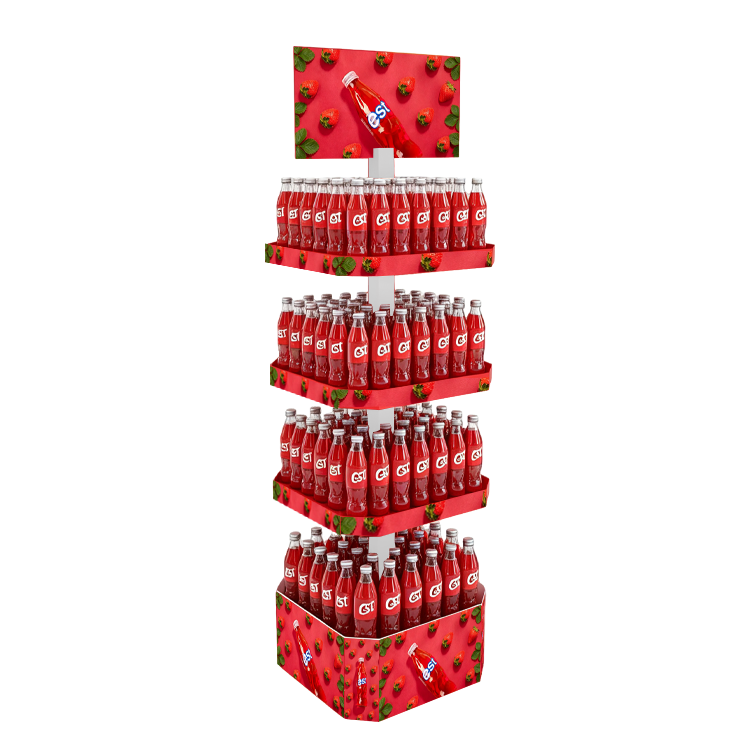 Modular Plastic & Metal Retail Display Rack - C
