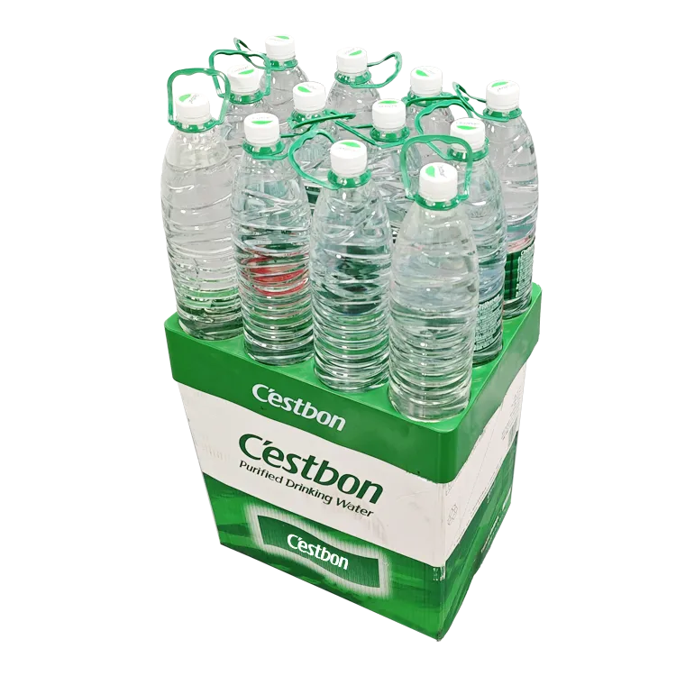 plastic clip-on beverage carton display tray.webp