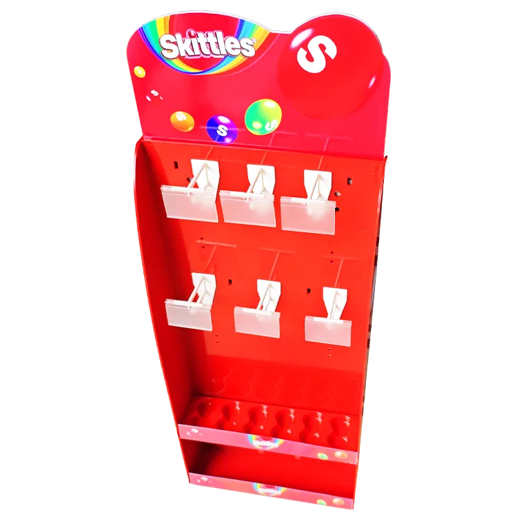 One-Piece Injection Molded Hanging POP Display for Candy & FMCG | Custom Retail Display Manufacturer