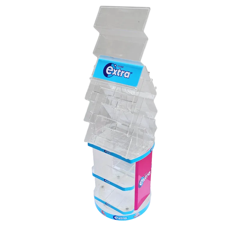 Custom candy POP display manufactured by retail POP display manufacturer.webp