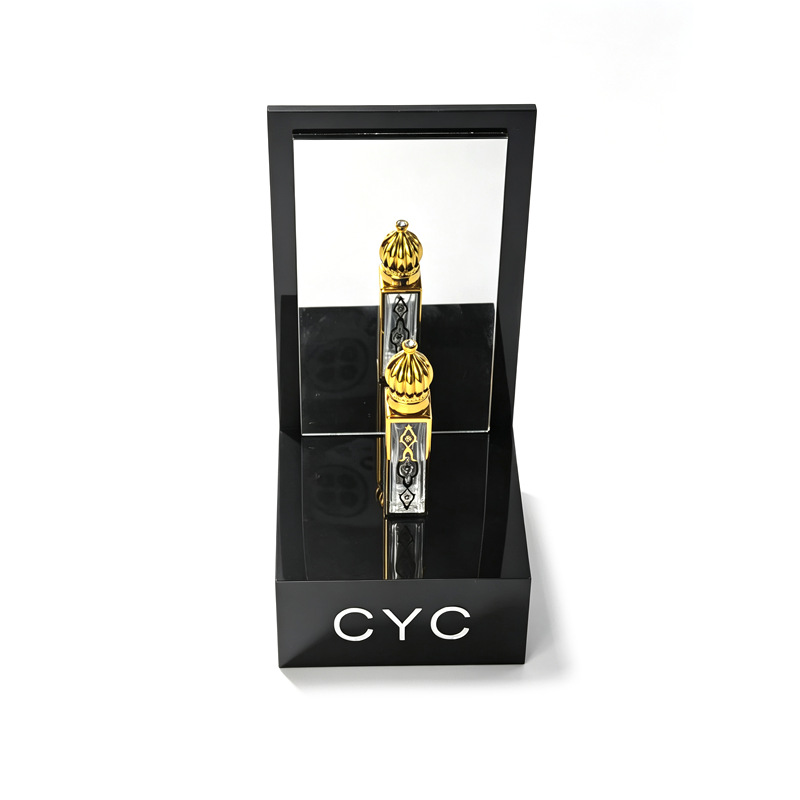 Custom Mirrored Luxury Acrylic Perfume & Jewelry Display Pedestals