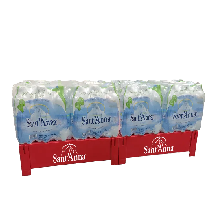 Motorized Swing Arm POP Display Stand for Bottled Beverages | Custom Retail POP Display Manufacturer