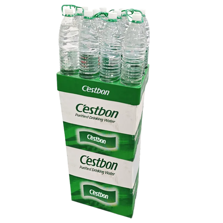 Drink Packaging Box Fixed Retail Display Rack | Plastic Injection Clip-On Bottle Tray for FMCG