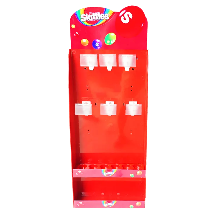 One-Piece Injection Molded Hanging POP Display for Candy & FMCG | Custom Retail Display Manufacturer