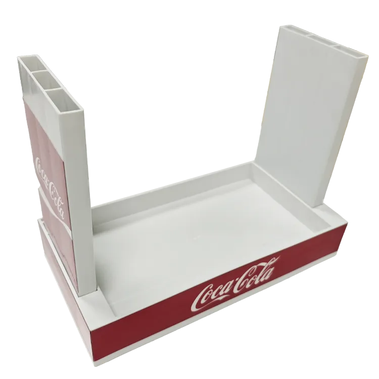 Custom retail display for FMCG with precision press-fit assembly.webp
